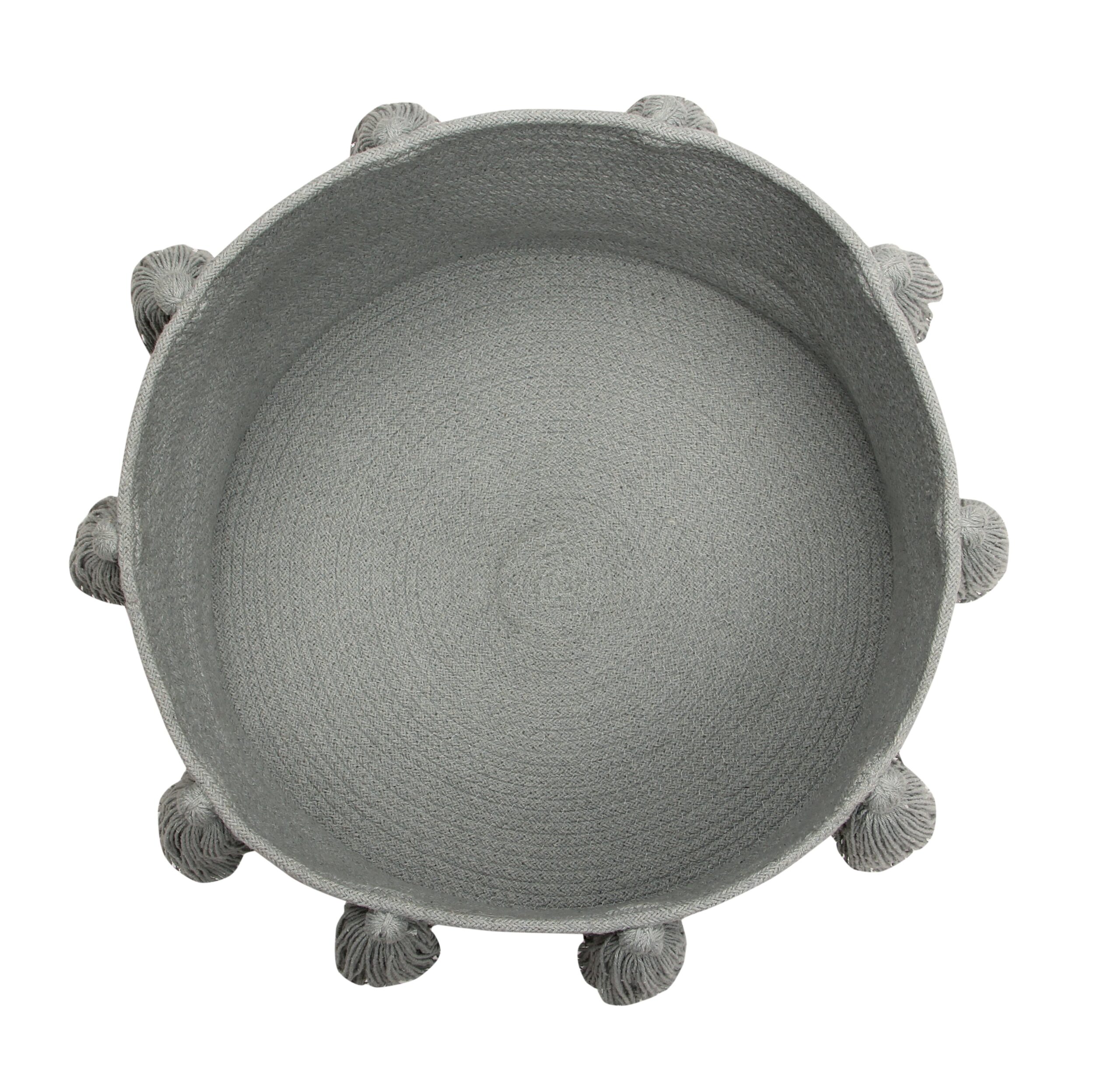 Canasta Tassels Gris - Imagen 4
